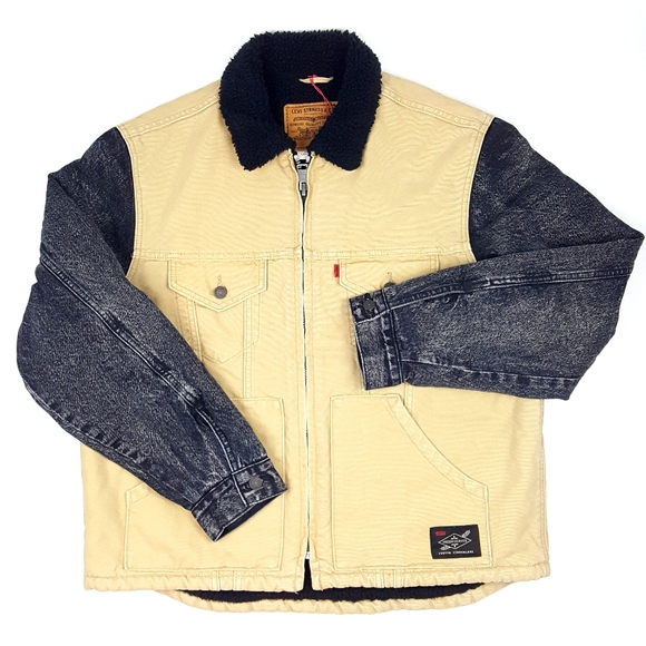 justin timberlake canvas trucker jacket